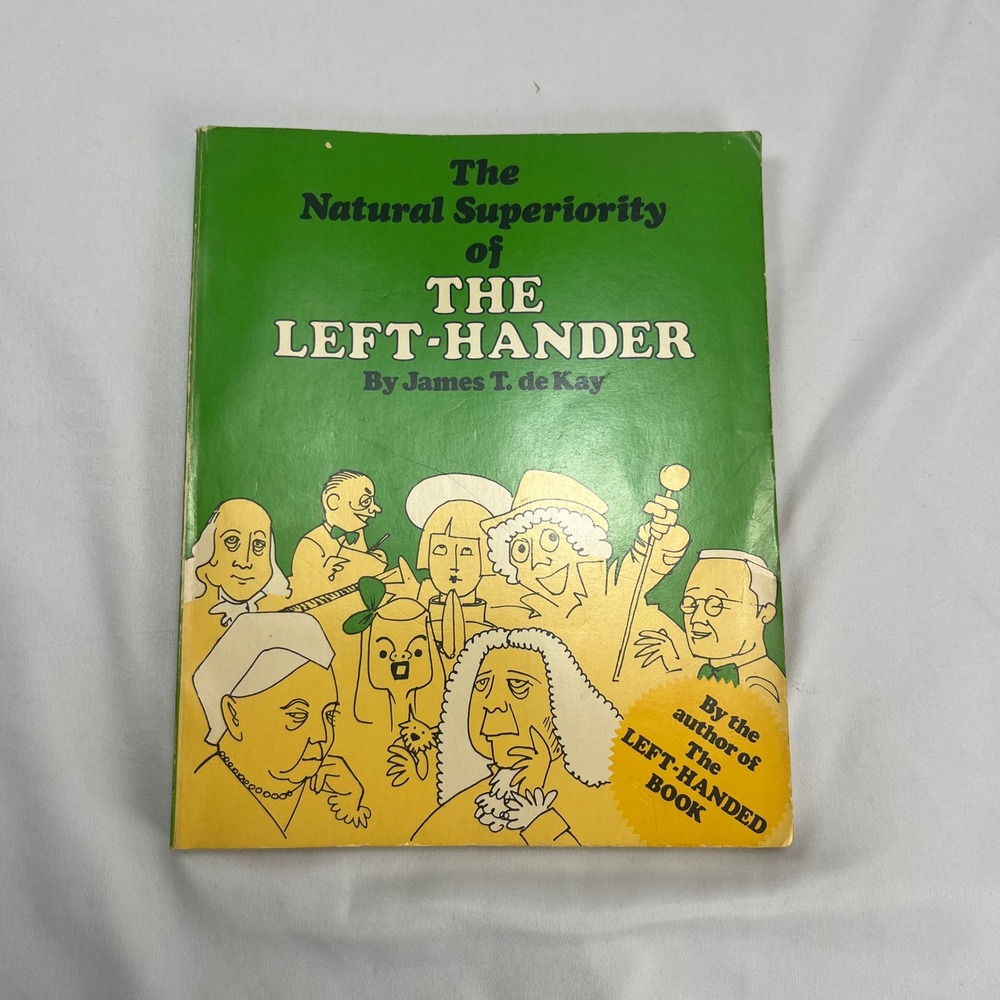 M. Evans and Company Book The Natural Superiority of the Left-Hander Green Humor